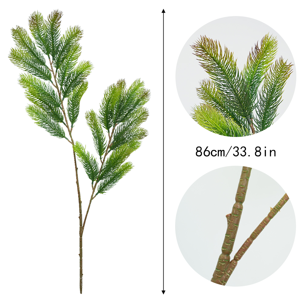 2-forked pine branch