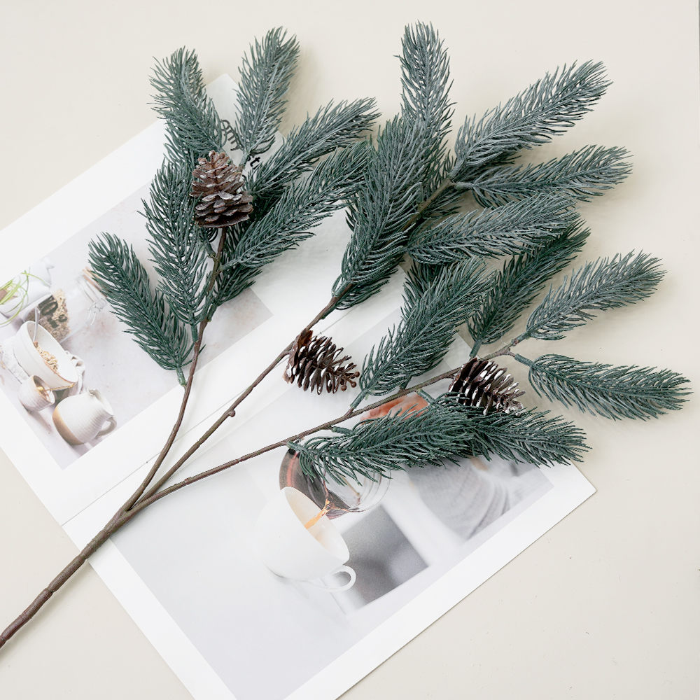 10 Christmas Pine cone high branch