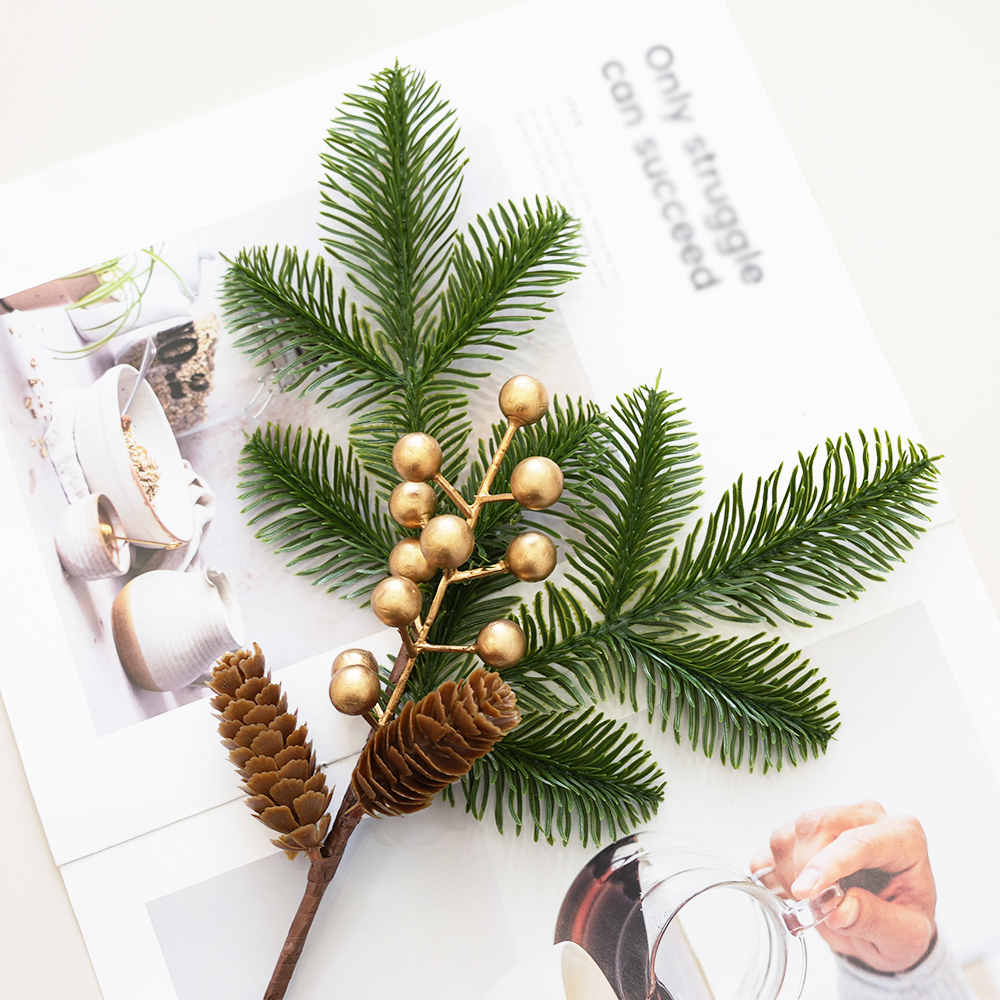 6 Artificial Pine Branch