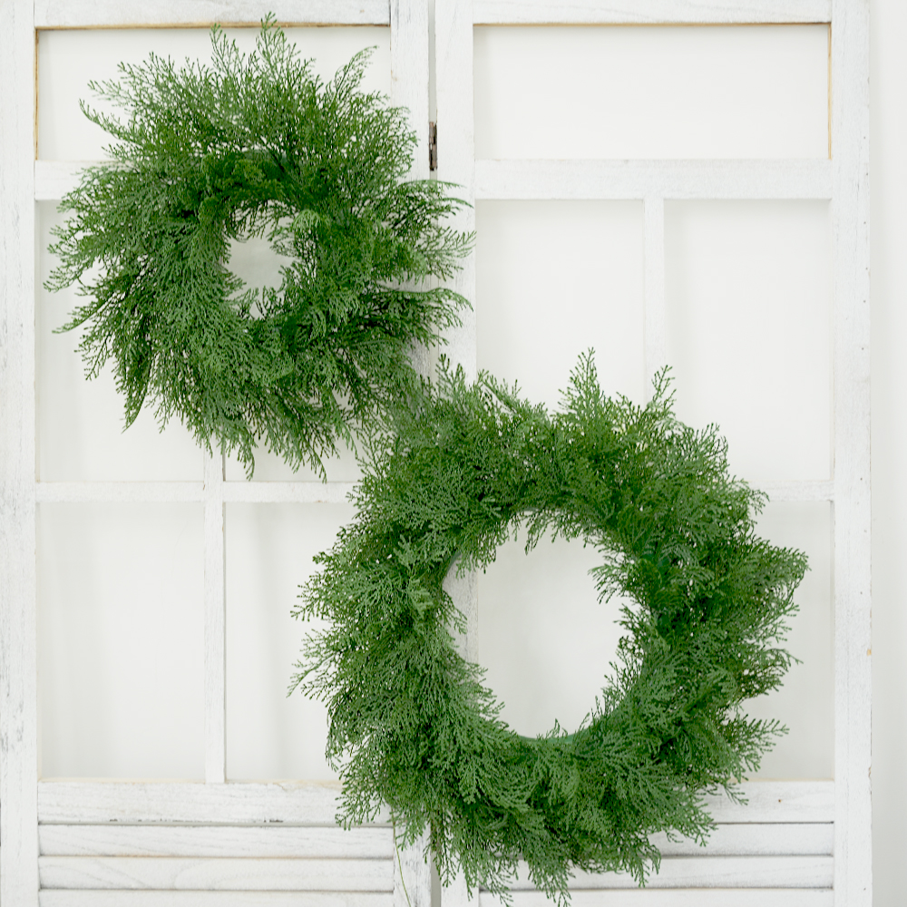 Christmas wreath green