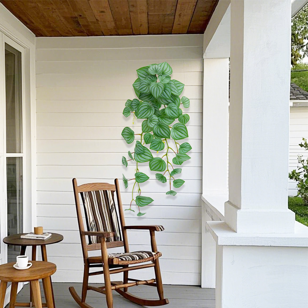 Artificial plant wall hanging