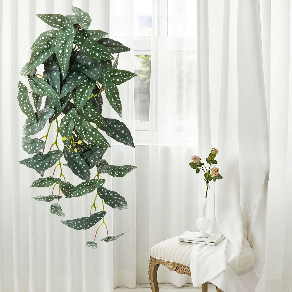 Artificial plant wall hanging