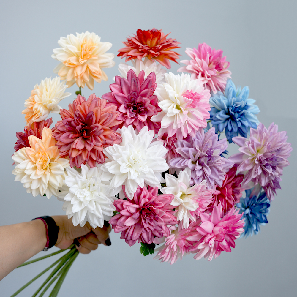 Artificial dahlia flower