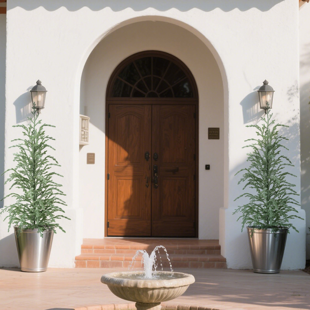 组合3 Artificial Pine Needle Christmas Trees