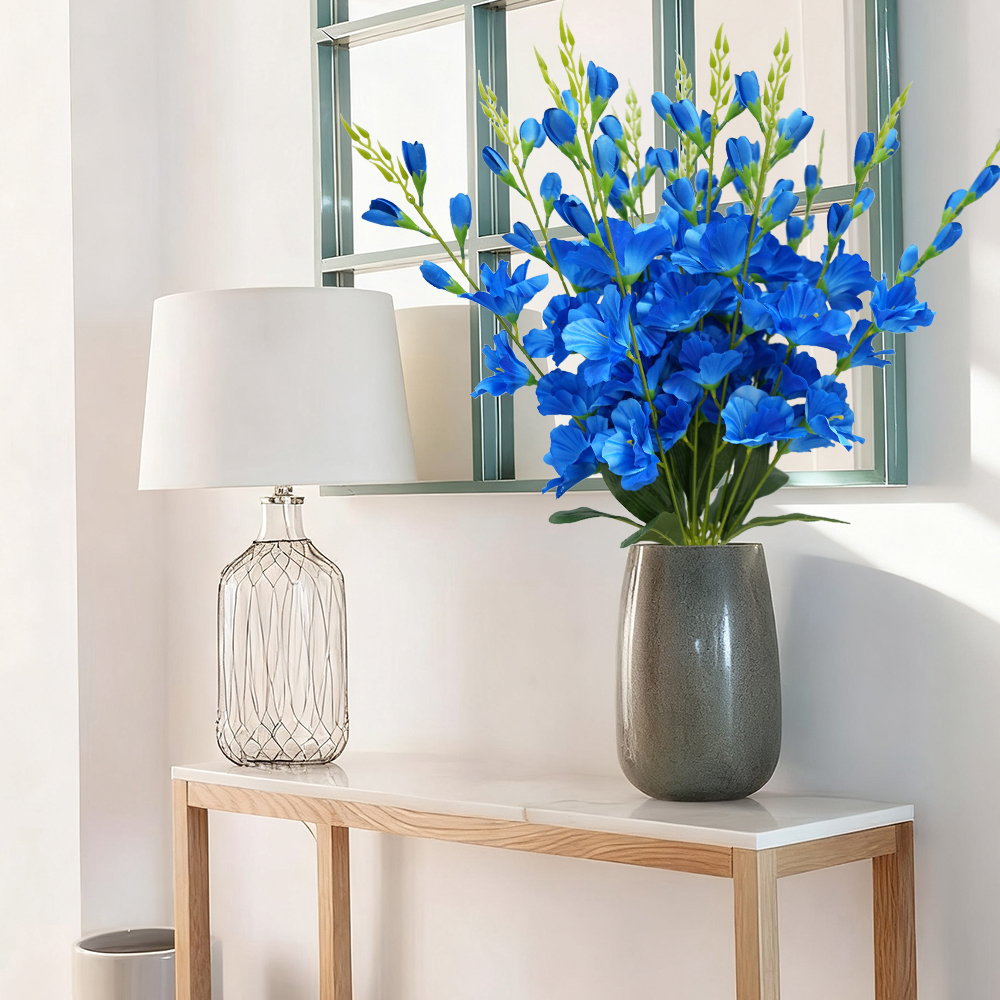 4 Gladiolus Artificial Flowers