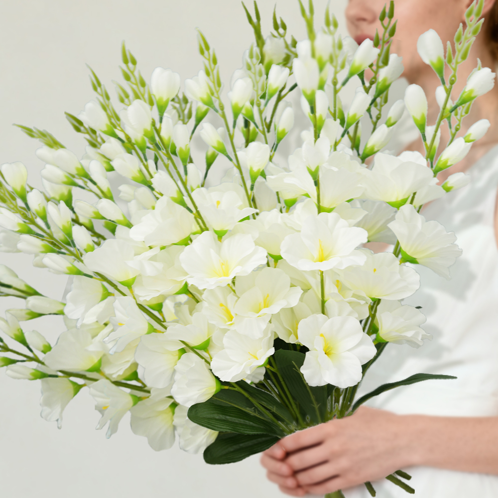 4 Gladiolus Artificial Flowers