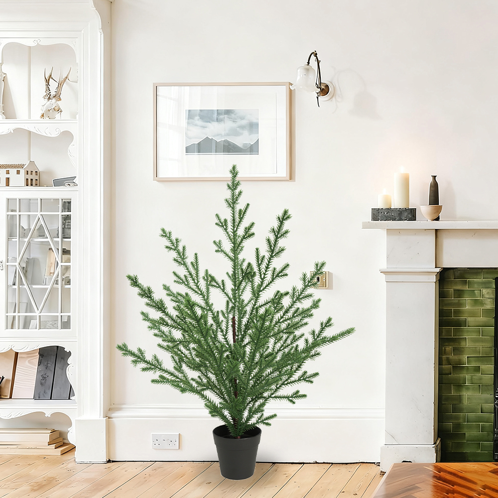 Christmas simulation Norfolk pine