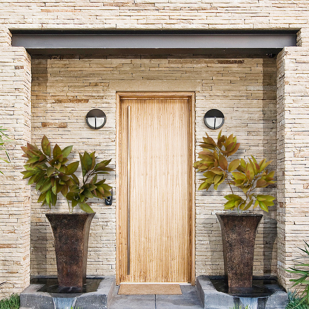 17 Simulated two-pronged apple leaf