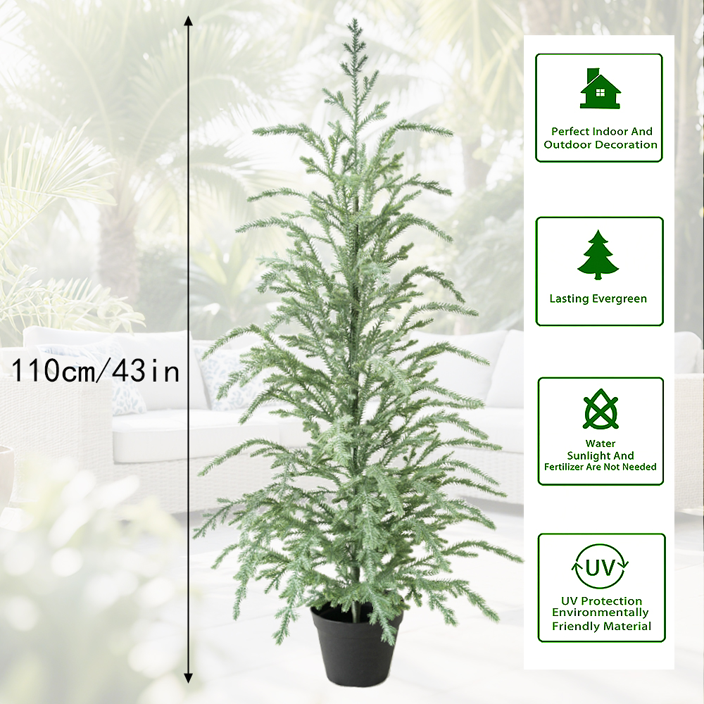 Artificial Pine Needle Christmas Trees