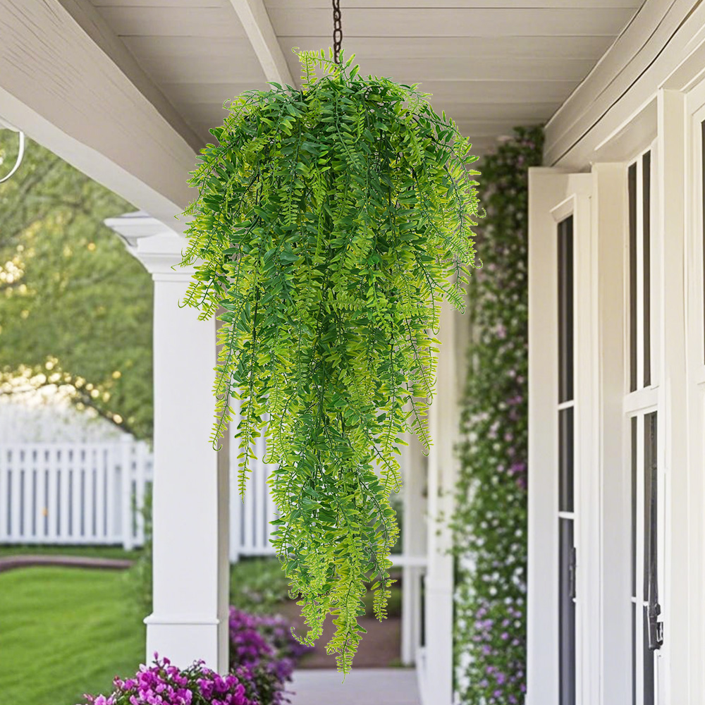 13 Simulated Persian fern leaves