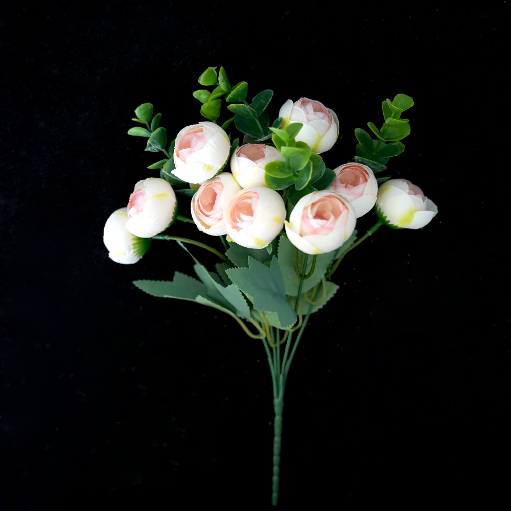 Artificial Flowers Eucalyptus Rose