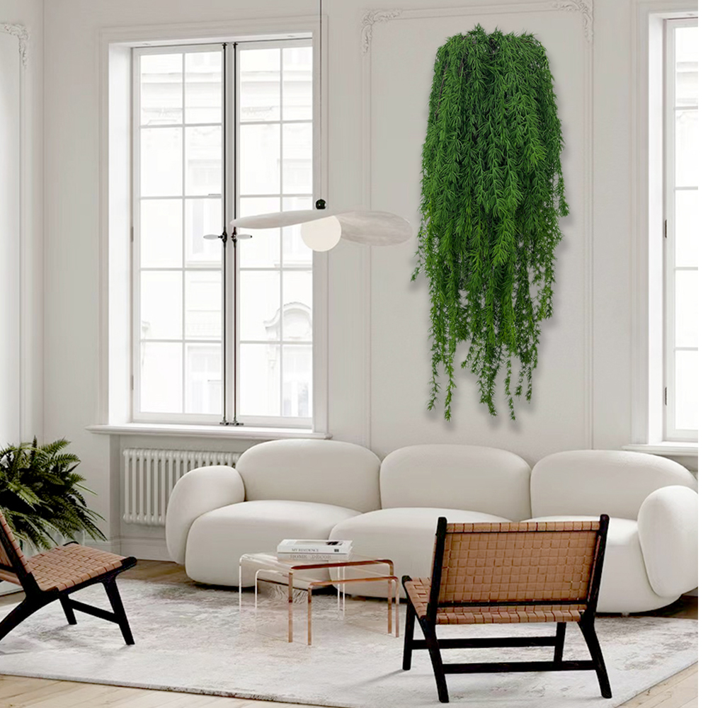 1 Simulation of vines hanging