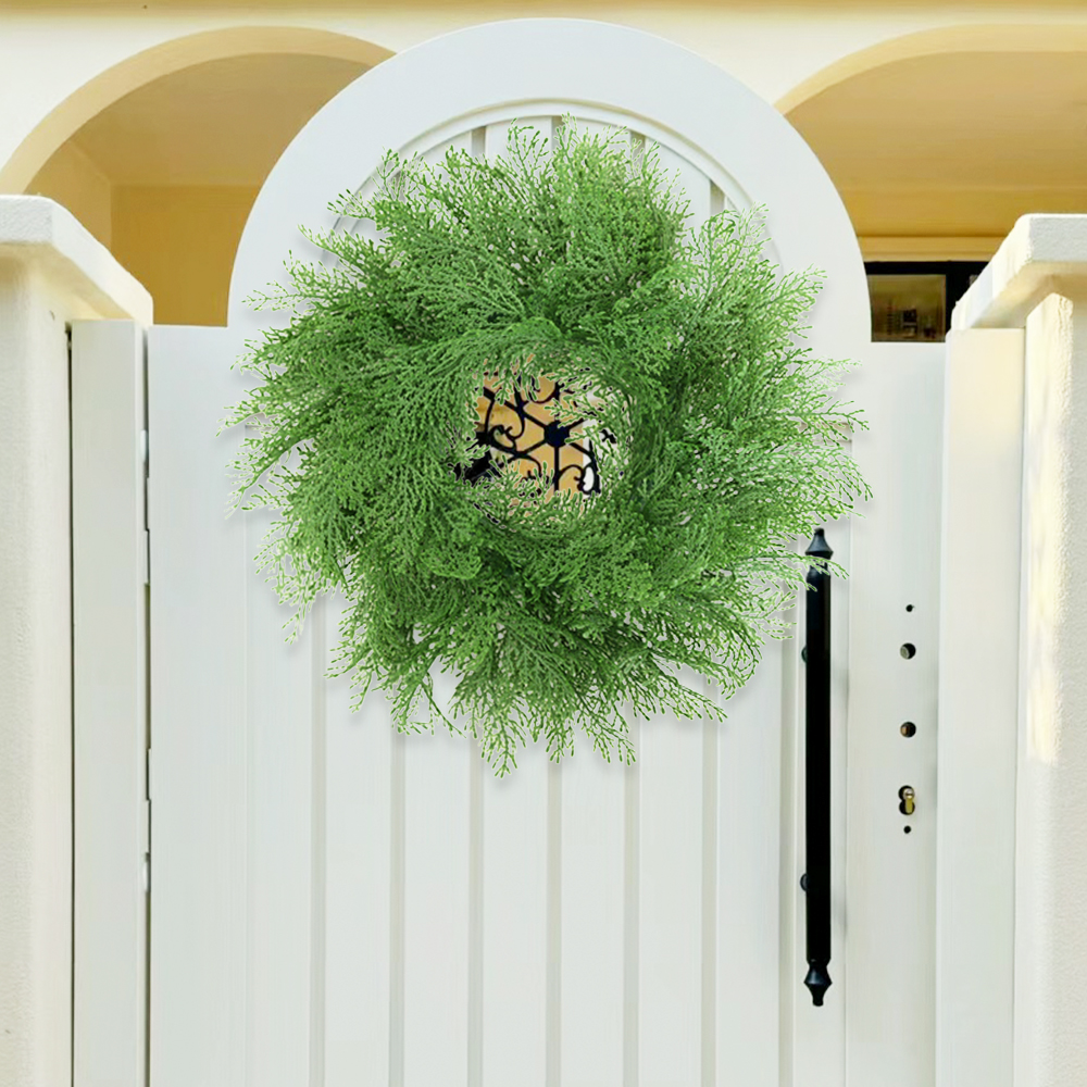 1 Christmas wreath green