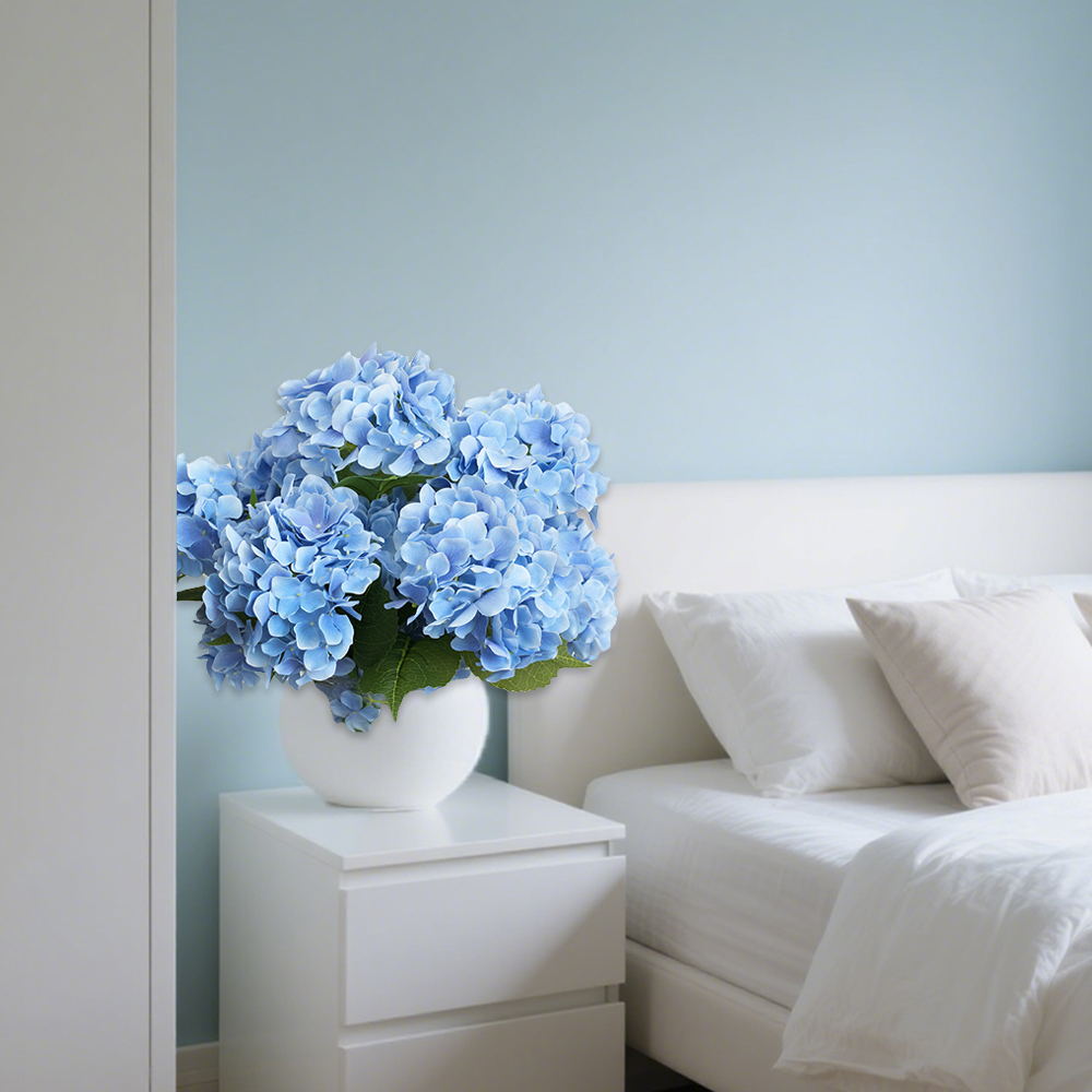 Simulation film hydrangea