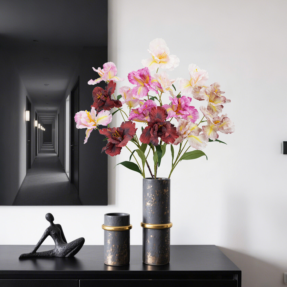 simulation of iris-3 flower