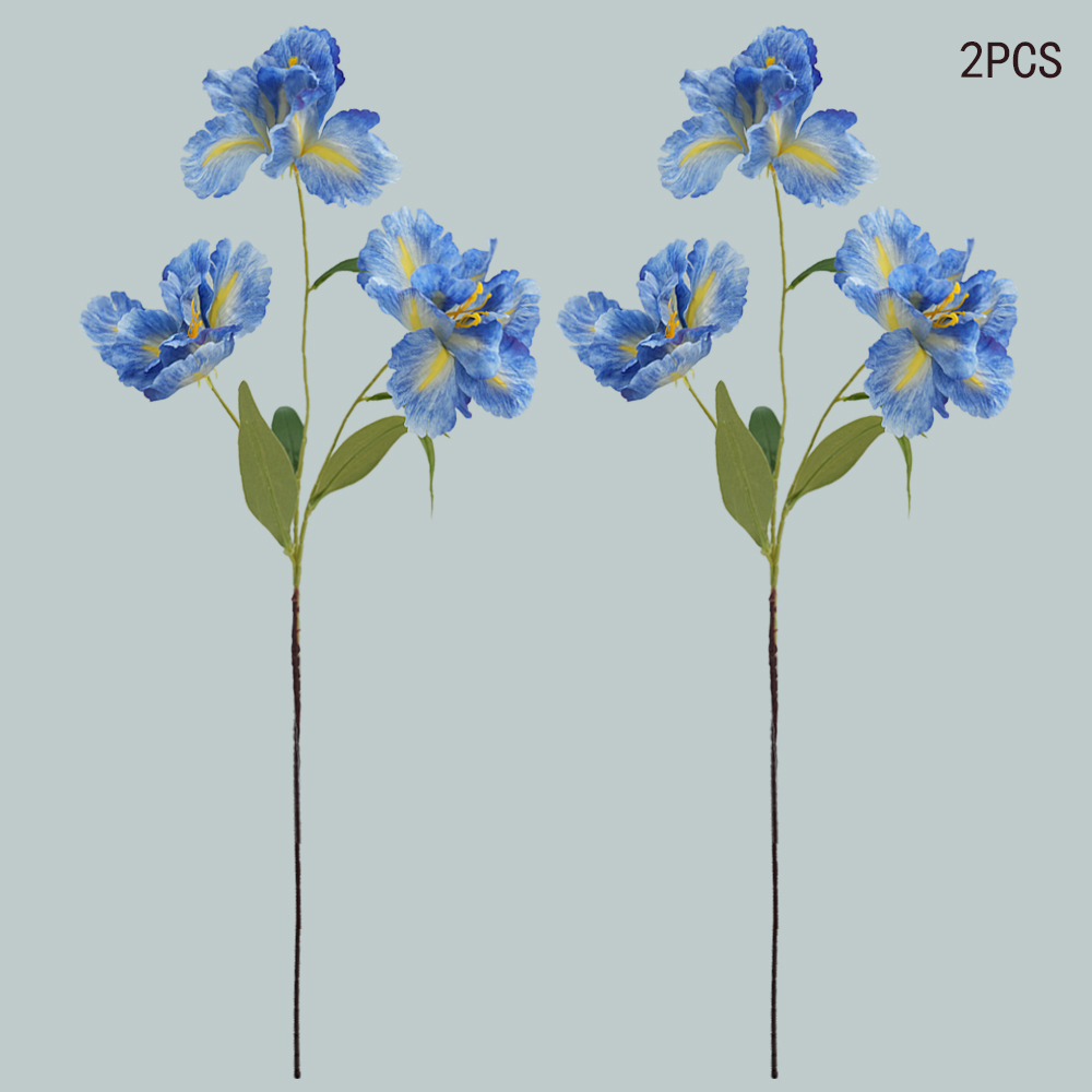 simulation of iris-3 flower