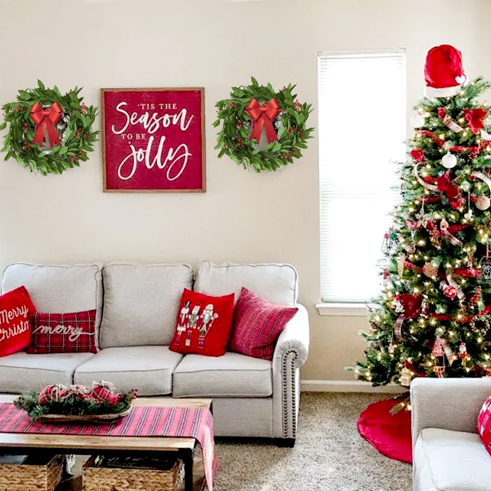 2 Artificial apple leaf