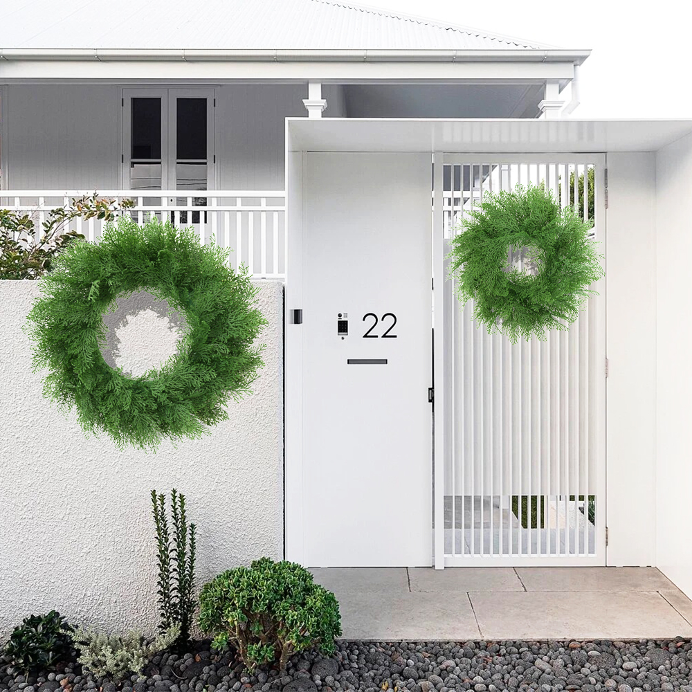 Christmas wreath green