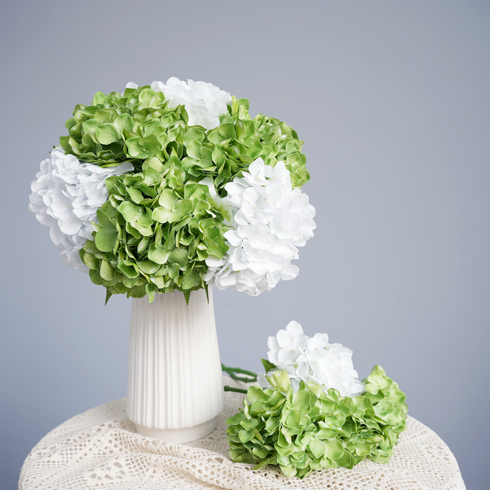 Simulation film hydrangea