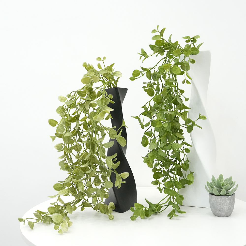 4 Artificial watercress leaf hanging