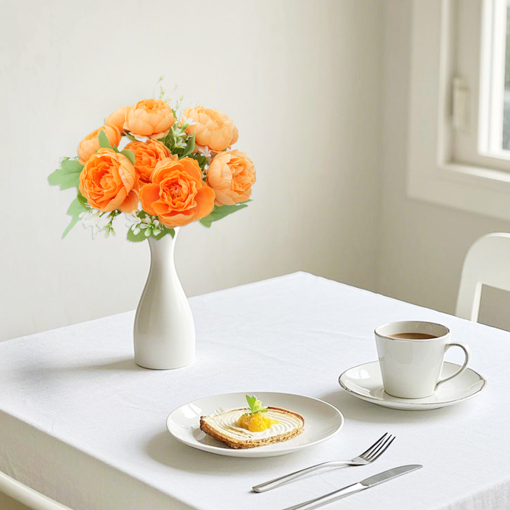 1 Simulation rose peony bouquet