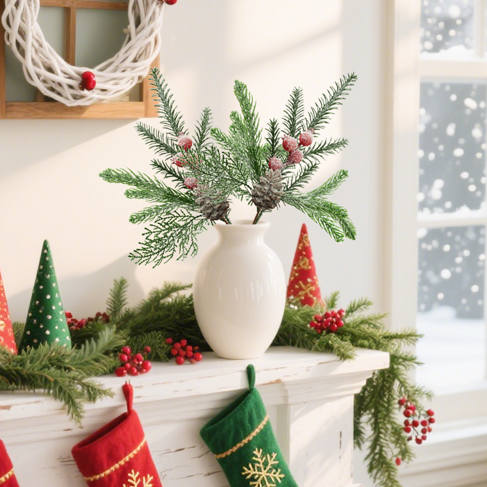 Green&Red Christmas Pine