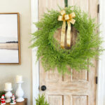 Artificial Christmas garland green