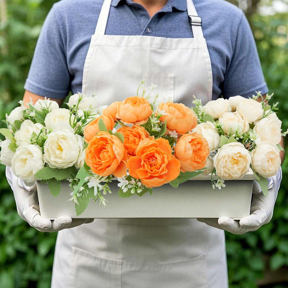 1 Simulation rose peony bouquet