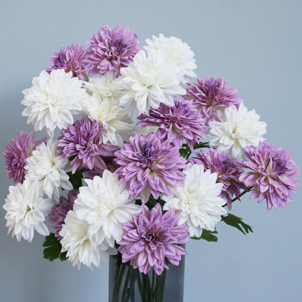 Artificial dahlia flower