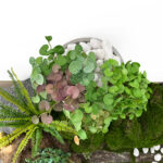 Soft Glue Artificial Plant Green