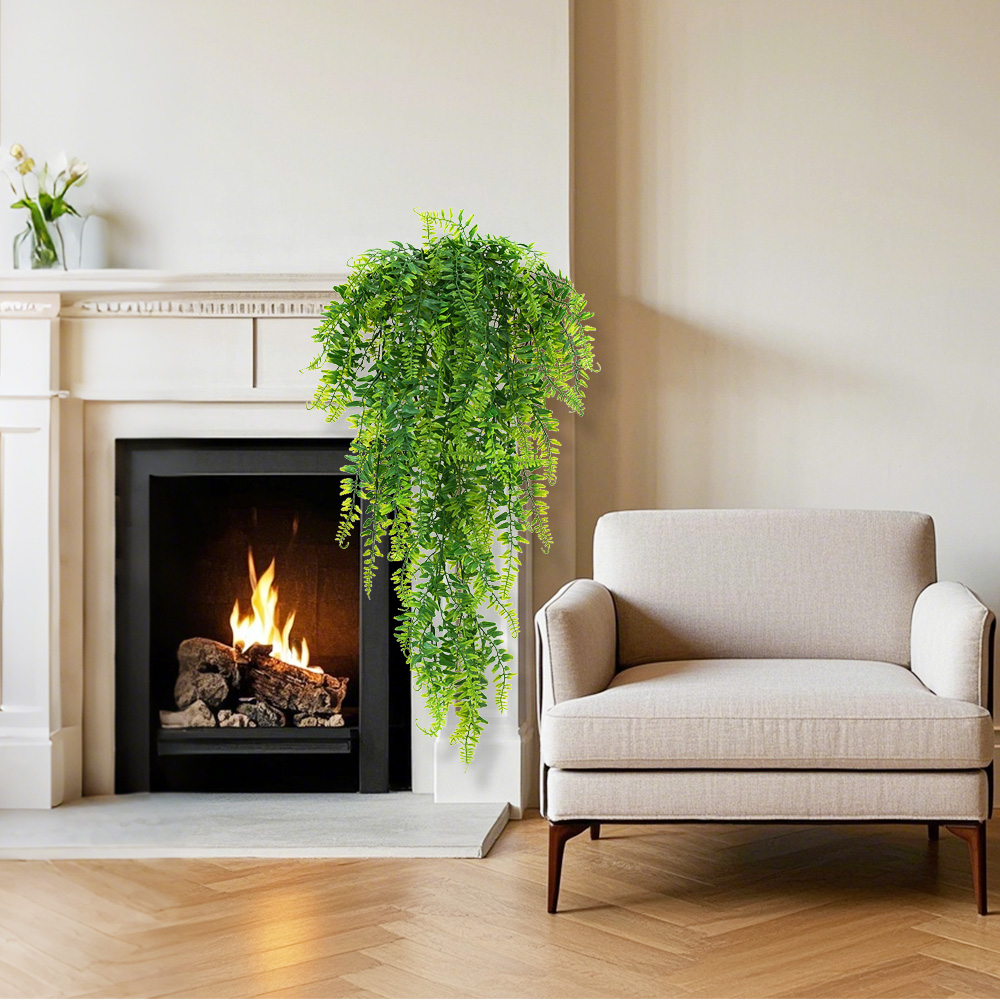 13 Simulated Persian fern leaves