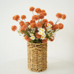 Artificial Autumn Color 5-head Dandelion