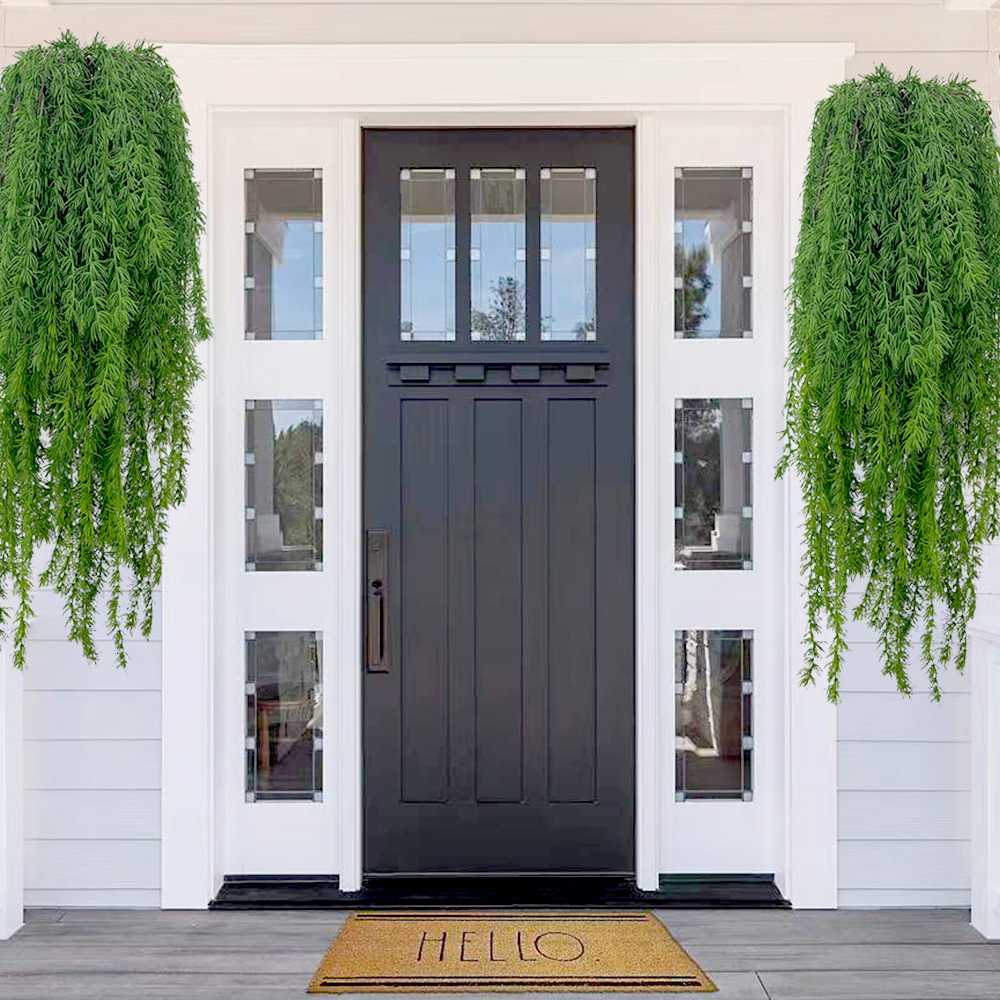 Simulation of vines hanging