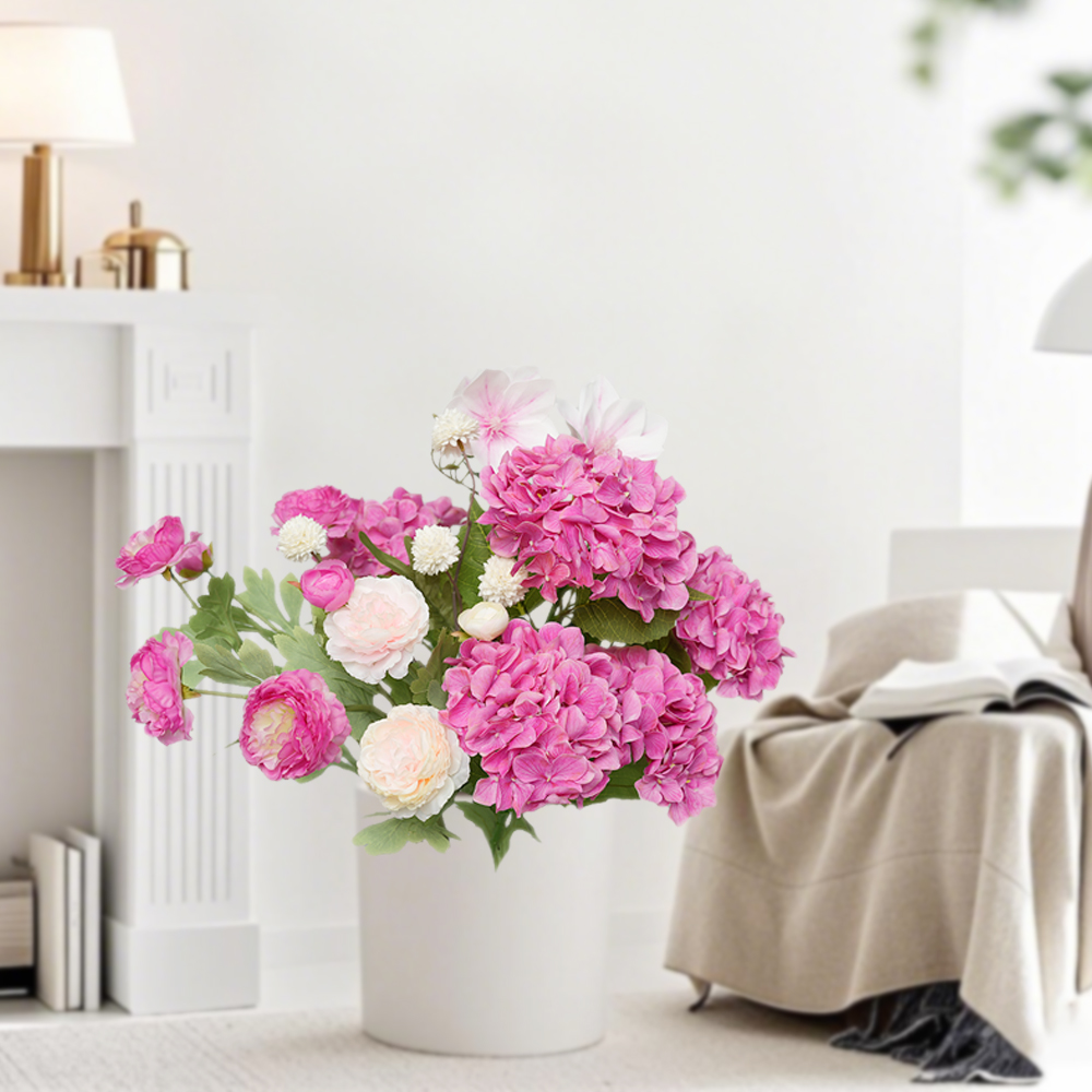 7 Simulation film hydrangea