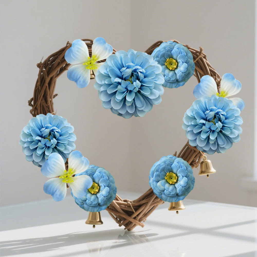 2 Artificial Flowers Heads