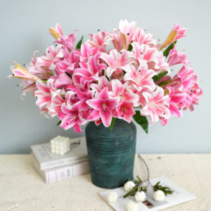 12 Heads Artificial Lily