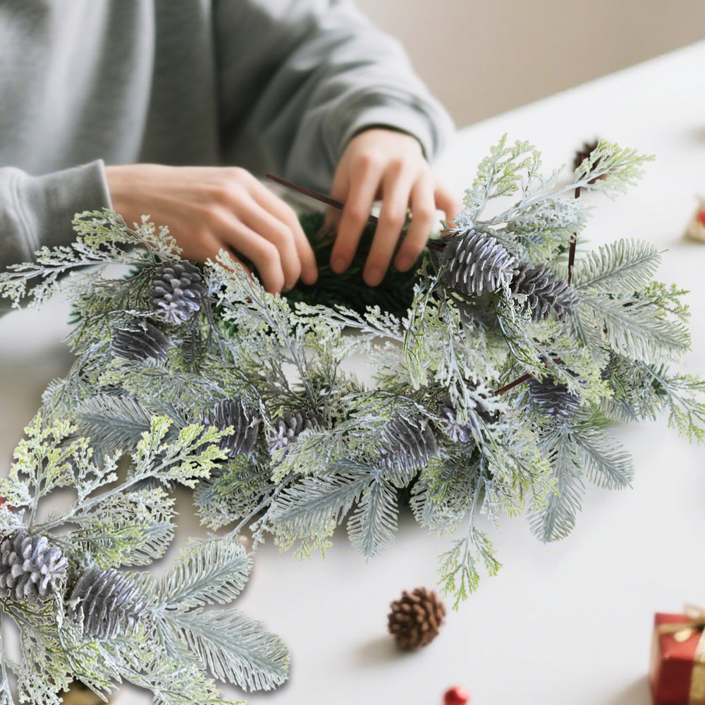 8 Artificial Christmas Pine