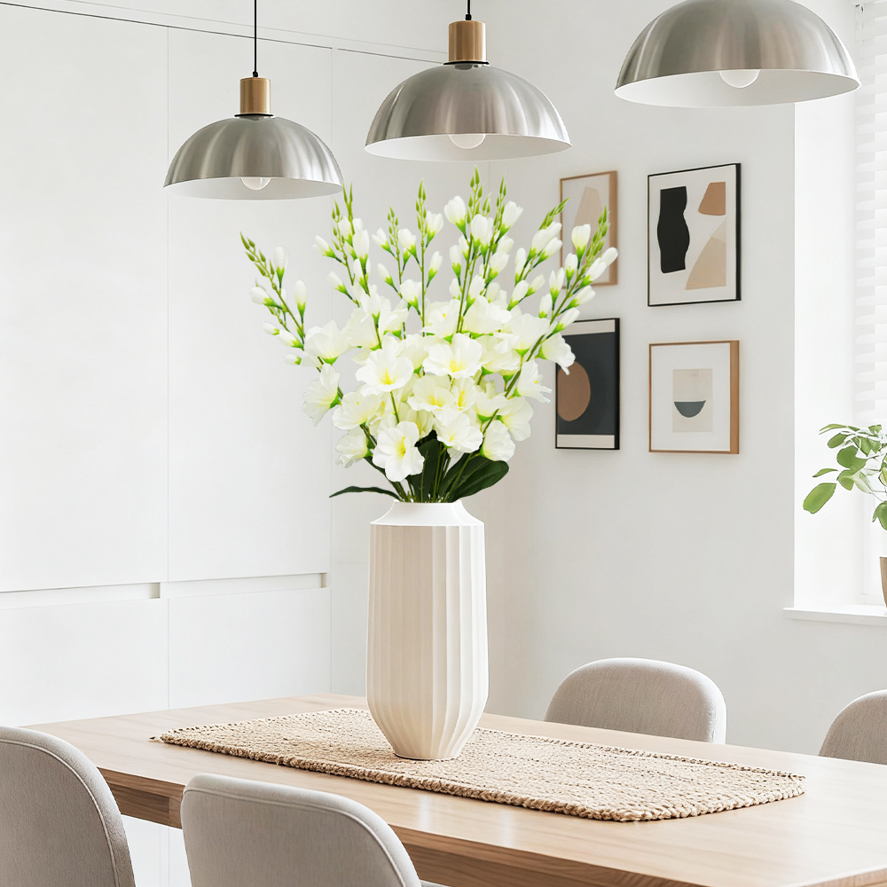 4 Gladiolus Artificial Flowers