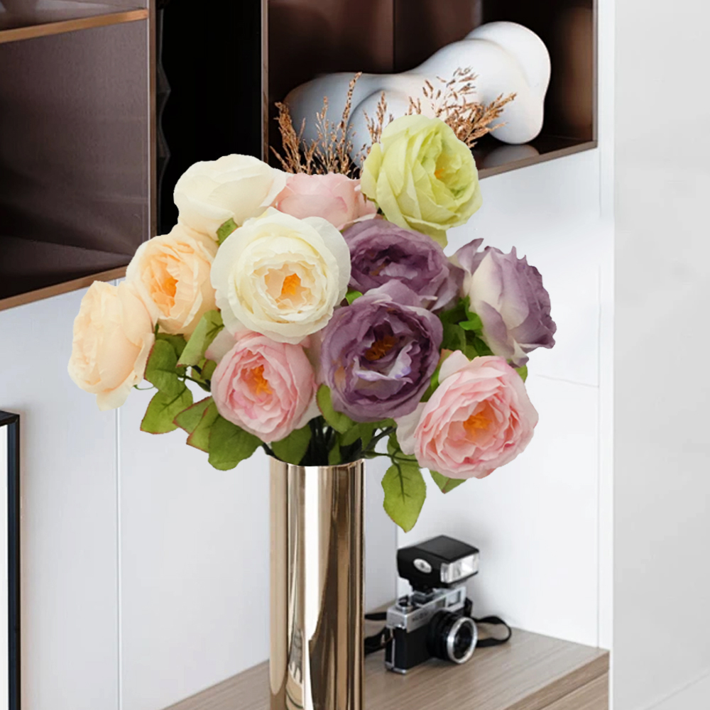 21 Artificial Flowers