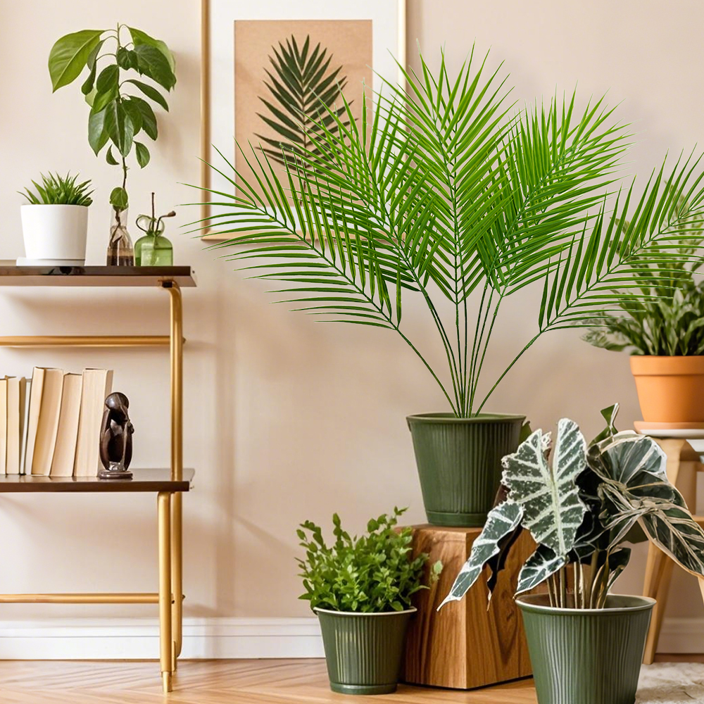 Artificial Tropical Palm Leaves
