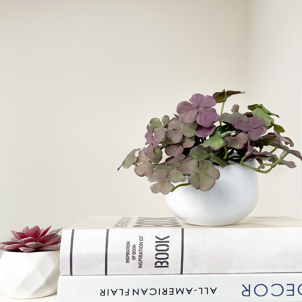 6 Soft Glue Artificial Plant Green