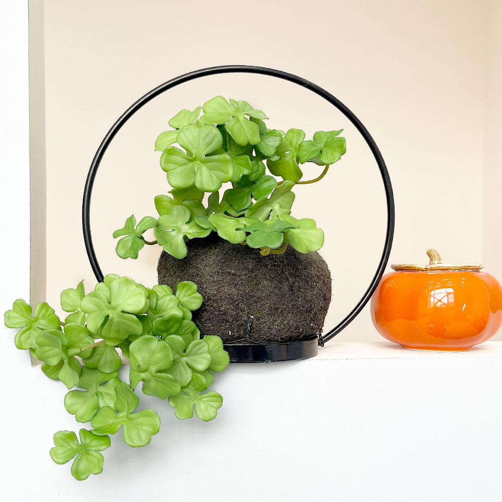 6 Soft Glue Artificial Plant Green