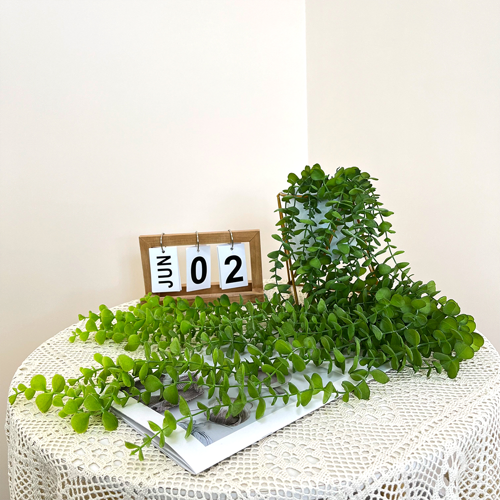 Artificial eucalyptus rattan