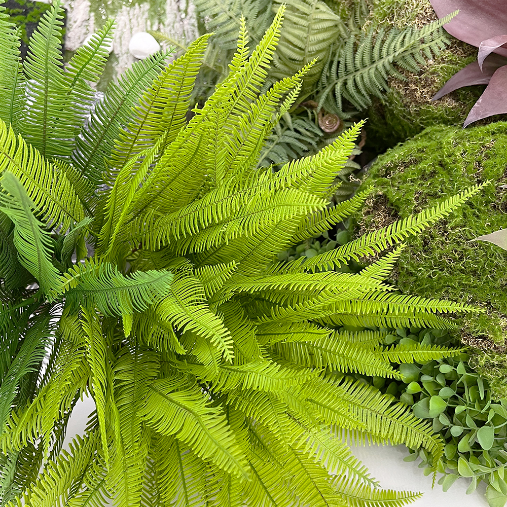 artificial green plants