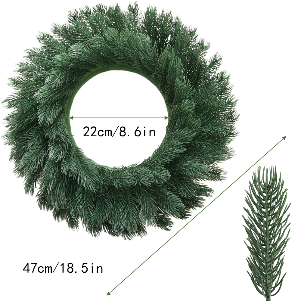 Christmas green garland