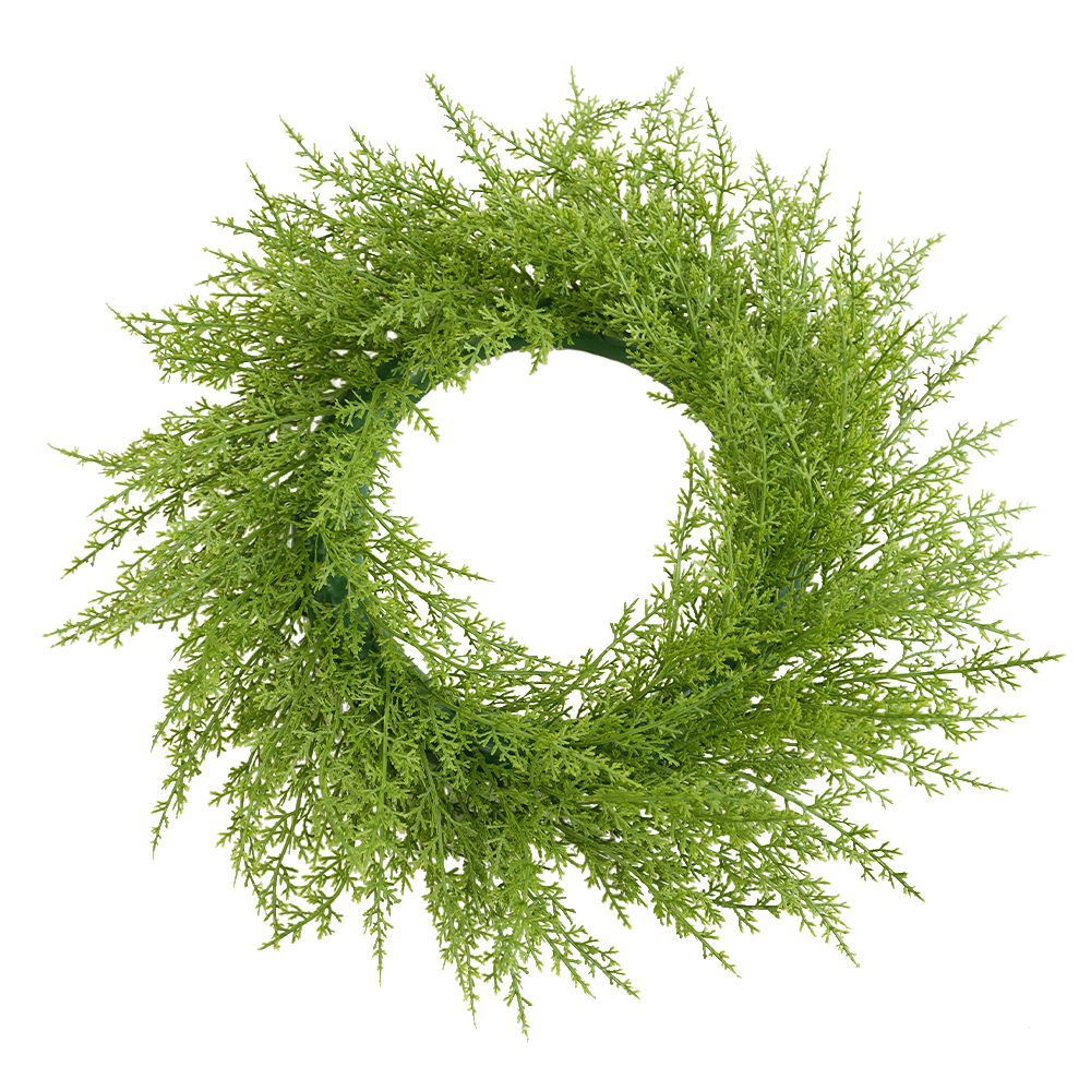 Artificial Christmas garland green