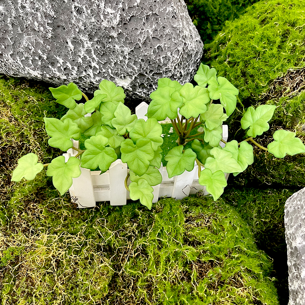 Soft Glue Artificial Plant Green