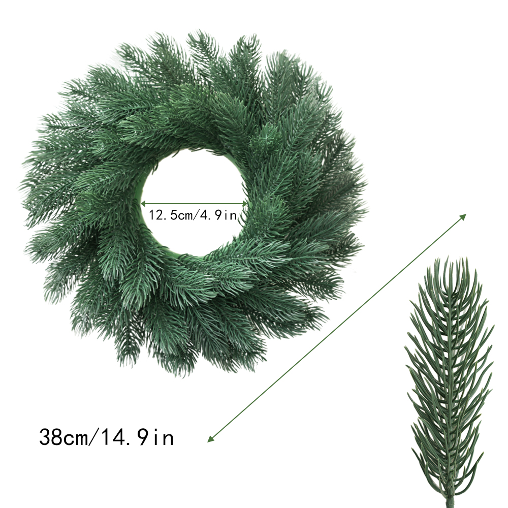 Christmas green garland