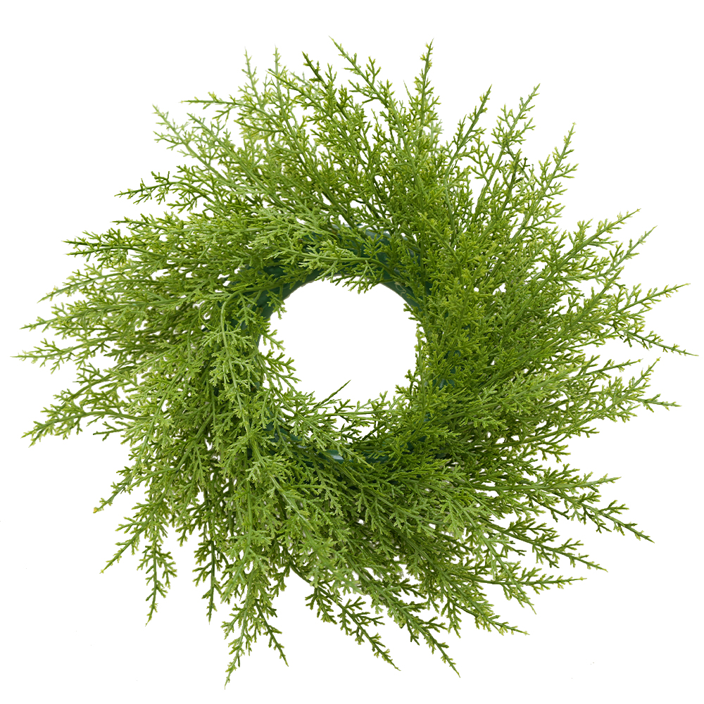 Artificial Christmas garland green