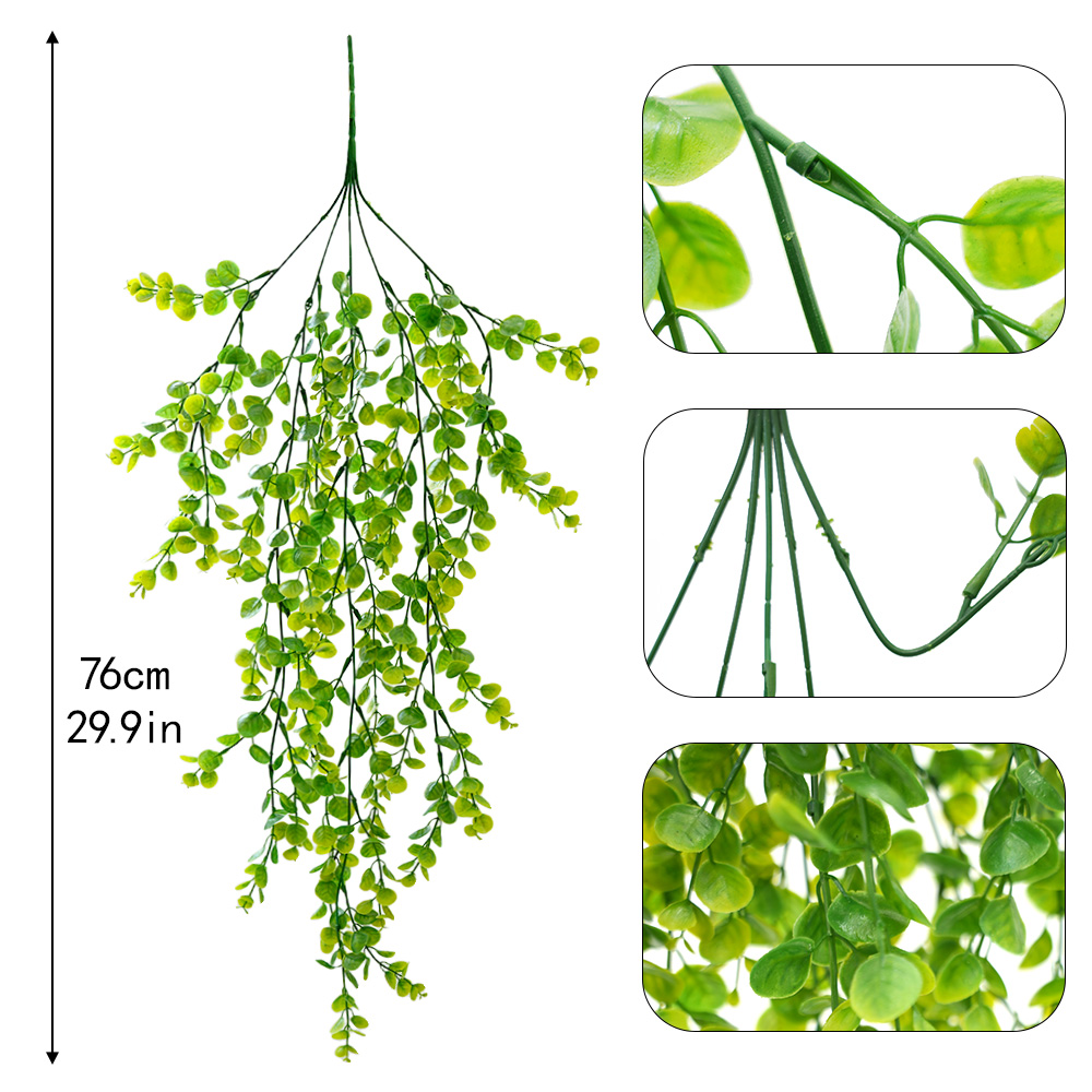 Simulated Persian fern leaves